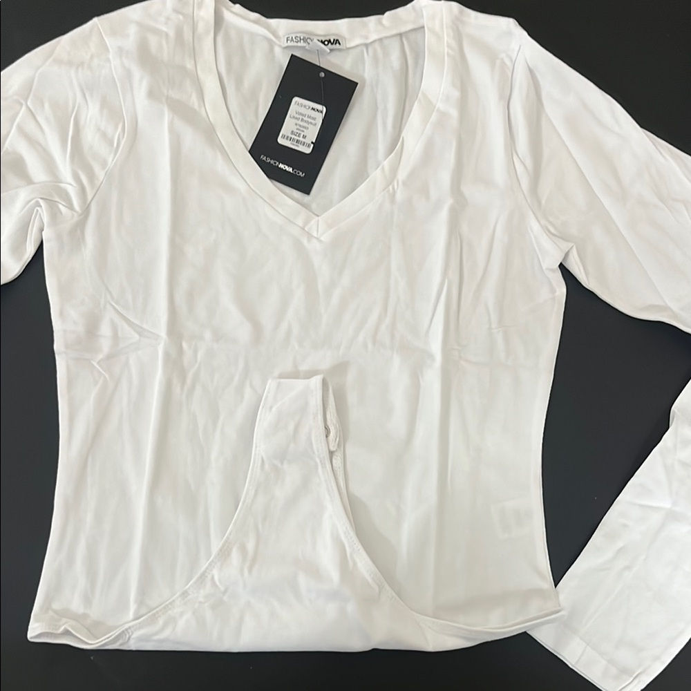 Long sleeve White tee